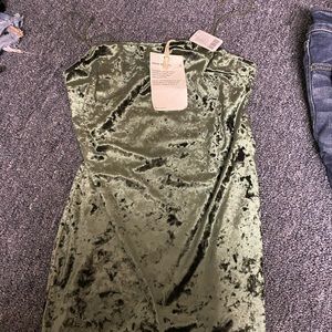 BRAND NEW WITH TAGS UO velvet mini dress